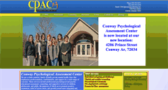 Desktop Screenshot of conwaypsychtesting.com