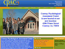 Tablet Screenshot of conwaypsychtesting.com